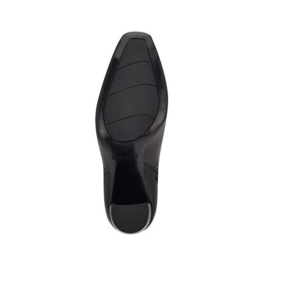 Nine West Yuhav Women's Black Studded Block Heel Boots 9.5 - Picture 4 of 5